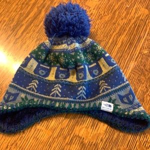 Infant/Toddler North Face Pom Beanie Stocking Hat